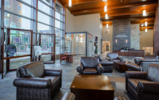 Interior photo of the Chickasaw Nation Recreational Area Visitor Center