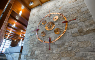 Interior photo of the Chickasaw Nation Recreational Area Visitor Center